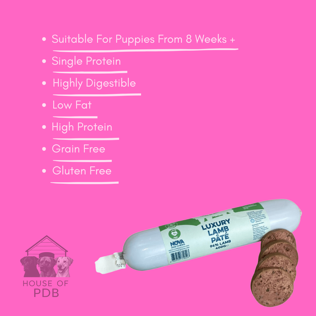 Luxury Lamb Pâté 400g - House Of PDB