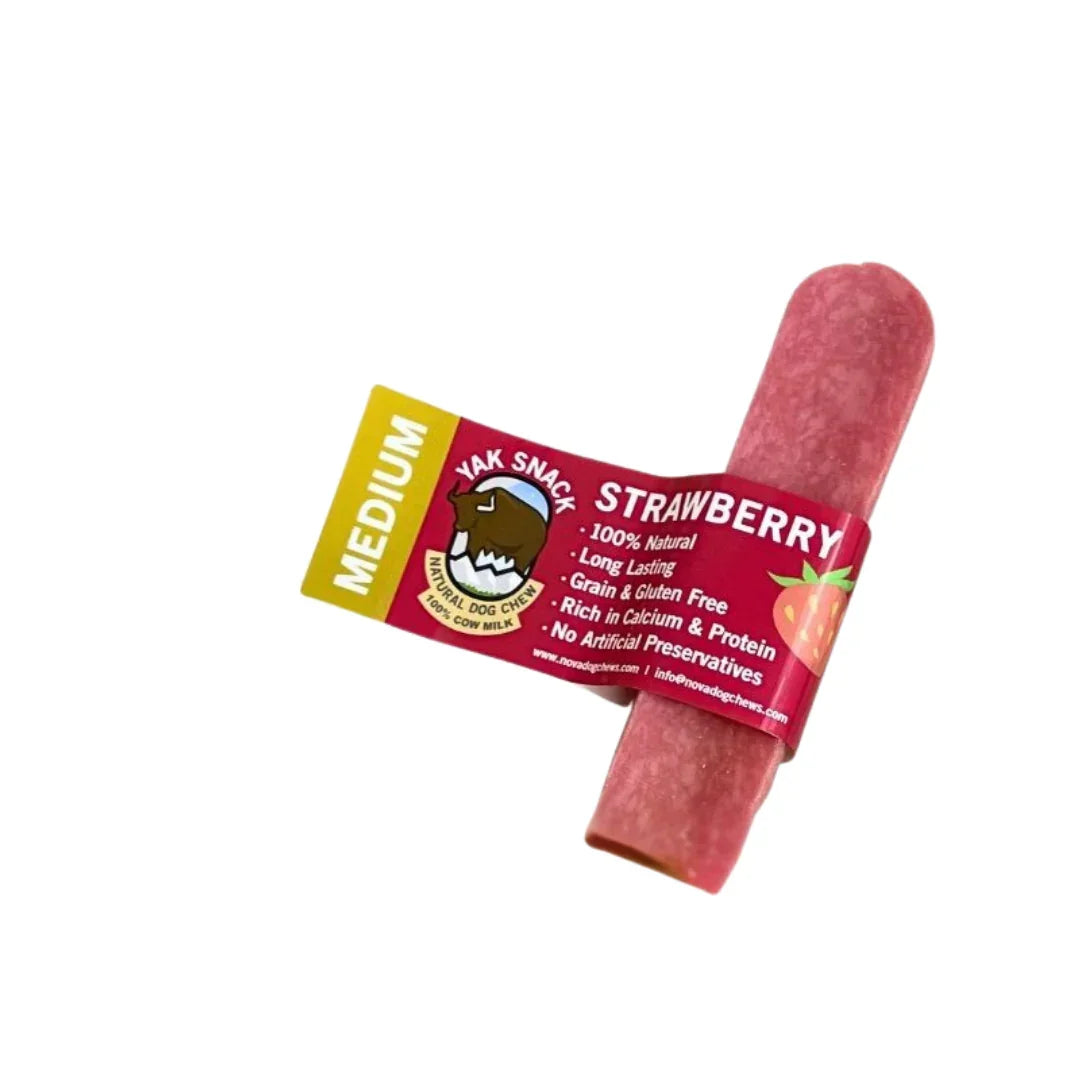 Yak Snack Strawberry Medium - House Of PDB