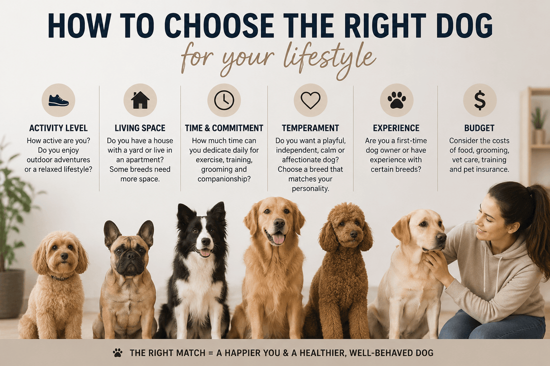 How to choose the right dog for your lifestyle