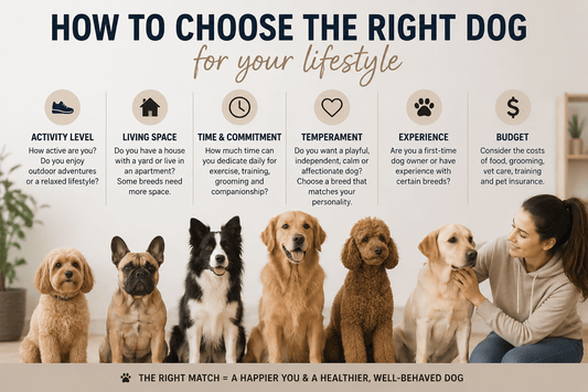 How to choose the right dog for your lifestyle