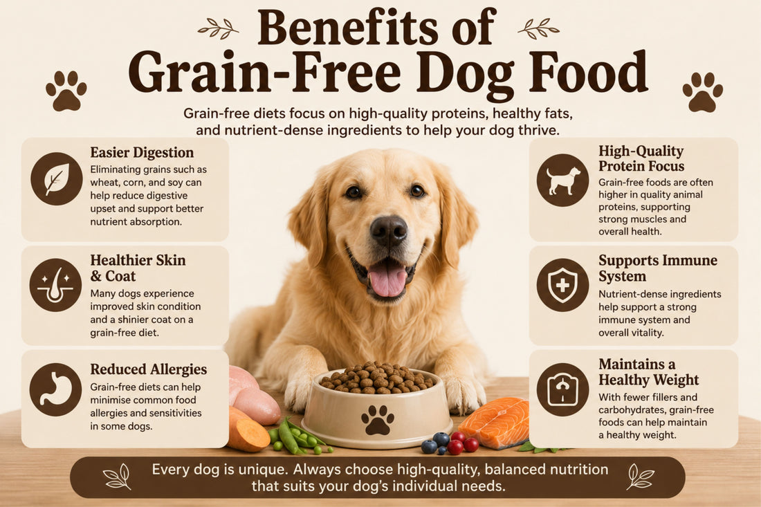 Benefits of Grain-Free Dog Food