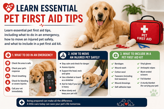 Pet First Aid: What to Do in an Emergency (Guide for Pet Owners) - House Of PDB