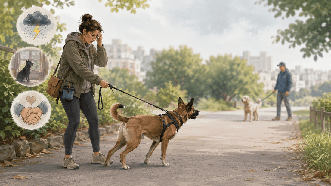 Reactive Dogs in daily life: Causes, support, and owner strain