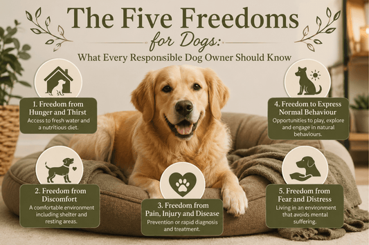 The Five Freedoms for Dogs: What Every Responsible Dog Owner Should Know - House Of PDB