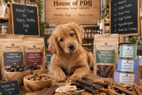 How to choose natural puppy treats for your young dog