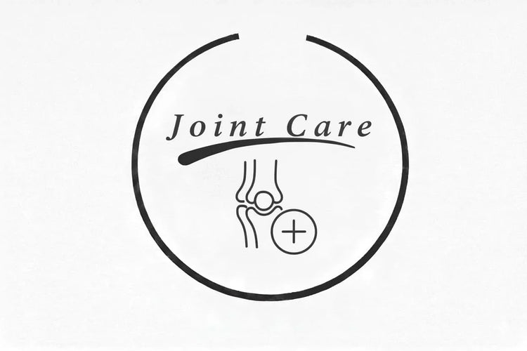 Joint Care icon with knee joint graphic, House Of PDB pet wellness product feature