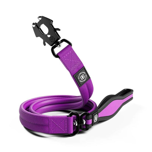 BullyBillows 1.2m Mini Combat Dog Lead – Anti-Tangle - House Of PDB