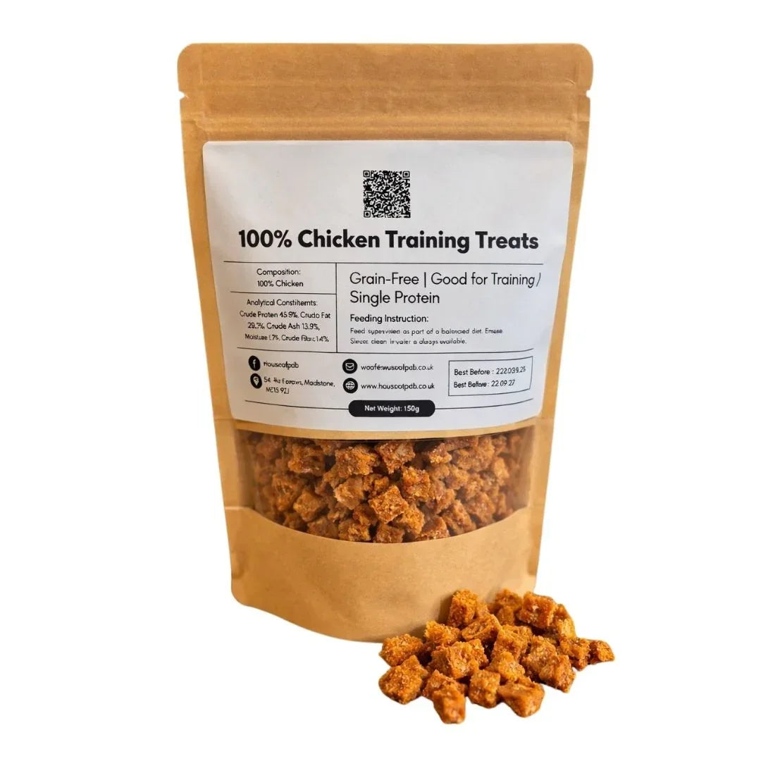 100% Chicken Training Treats - HOUSE OF PDB