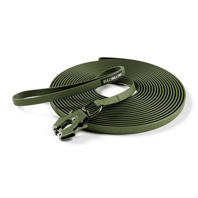 BullyBillows 10m Billowthane® Recall Lead – Waterproof Long Training Line - House Of PDB