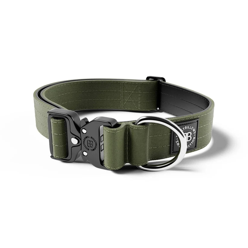 BullyBillows 4cm Combat® Dog Collar – Heavy-Duty Adjustable Collar - House Of PDB