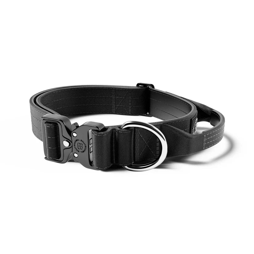 BullyBillows 4cm Combat® Dog Collar | With Handle & Secure Clip - House Of PDB