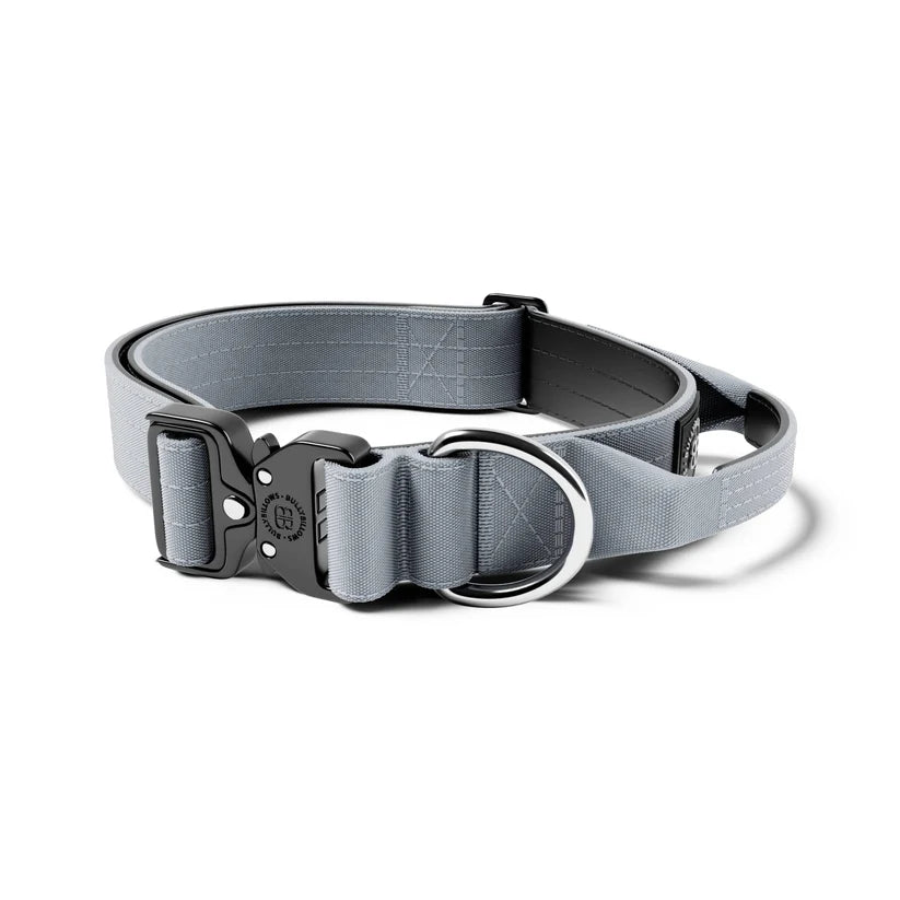 BullyBillows 4cm Combat® Dog Collar | With Handle & Secure Clip - House Of PDB