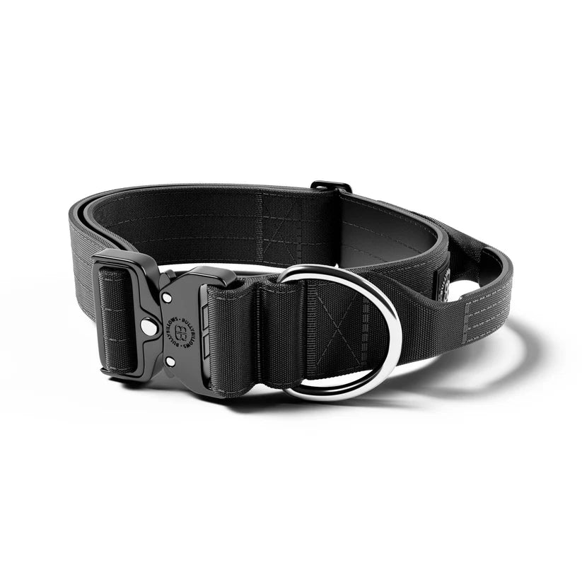 BullyBillows 5cm Combat® Dog Collar – Heavy-Duty Collar with Control Handle - House Of PDB