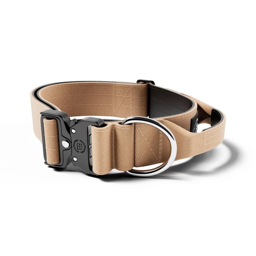 BullyBillows 5cm Combat® Dog Collar – Heavy-Duty Collar with Control Handle - House Of PDB