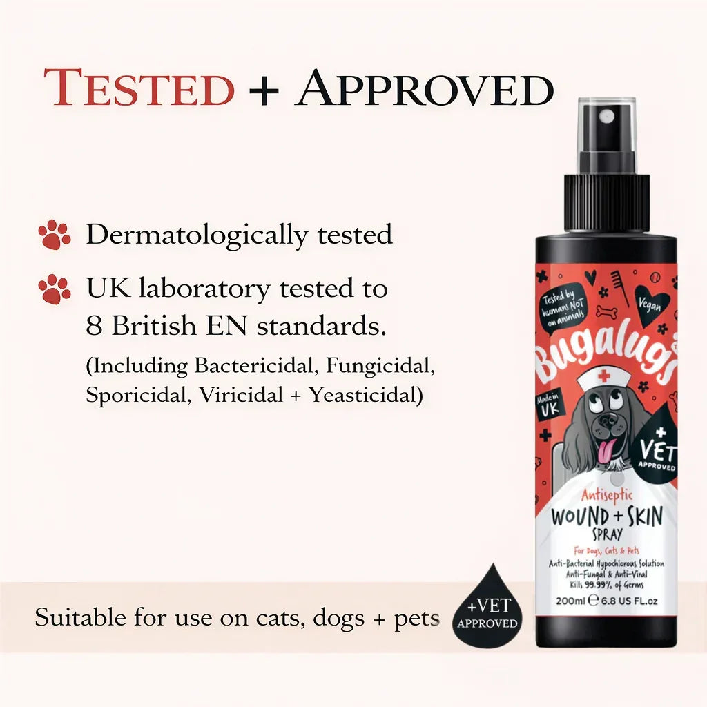 Bugalugs Antiseptic Wound & Skin Spray 200ml - House Of PDB