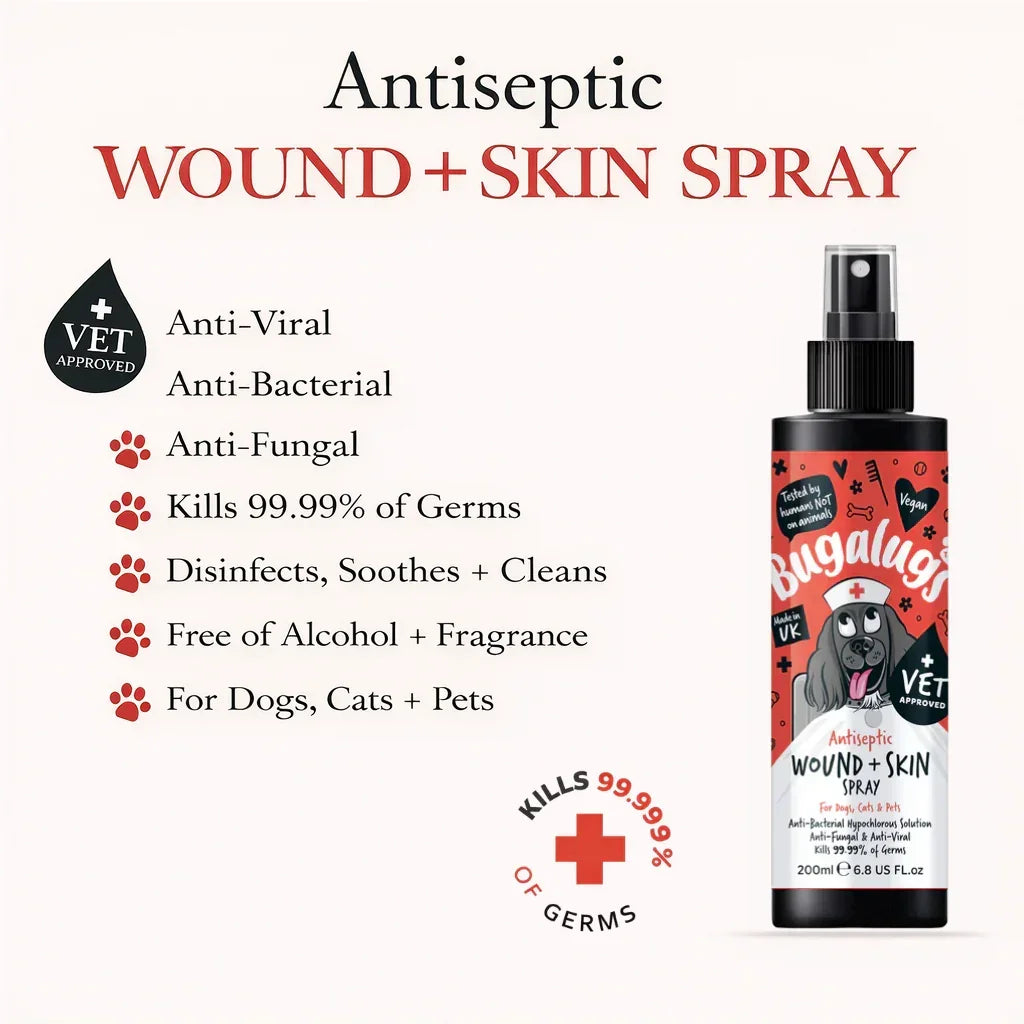 Bugalugs Antiseptic Wound & Skin Spray 200ml - House Of PDB