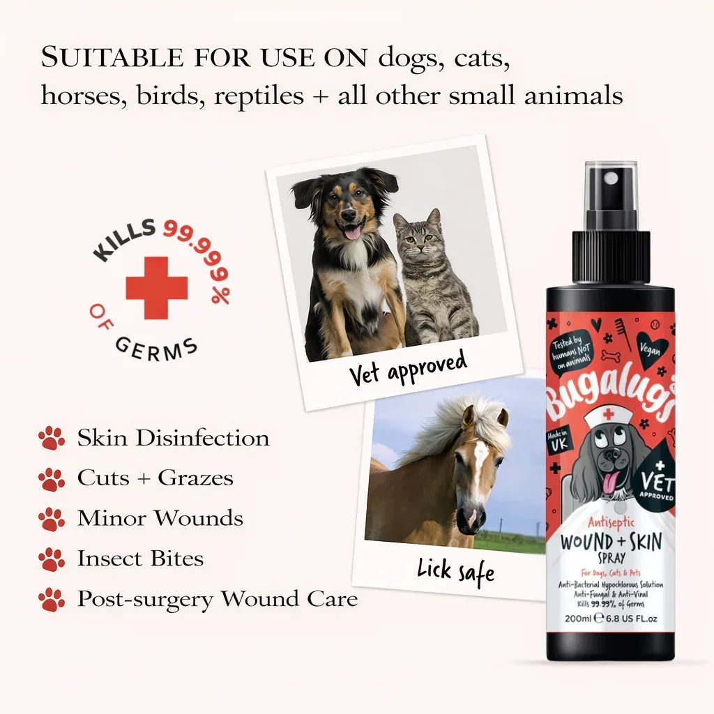 Bugalugs Antiseptic Wound & Skin Spray 200ml - House Of PDB