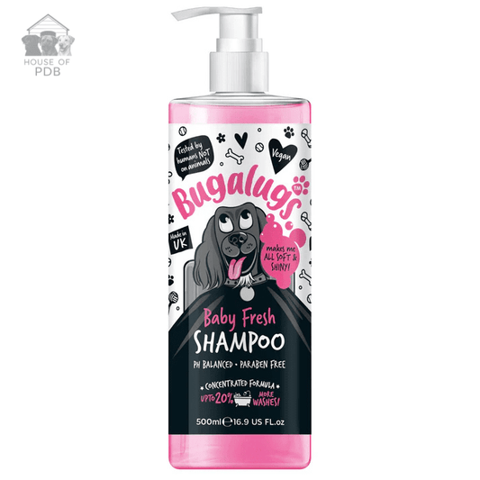 Bugalugs Pet Shampoo, Baby Fresh, 500ml - House Of PDB