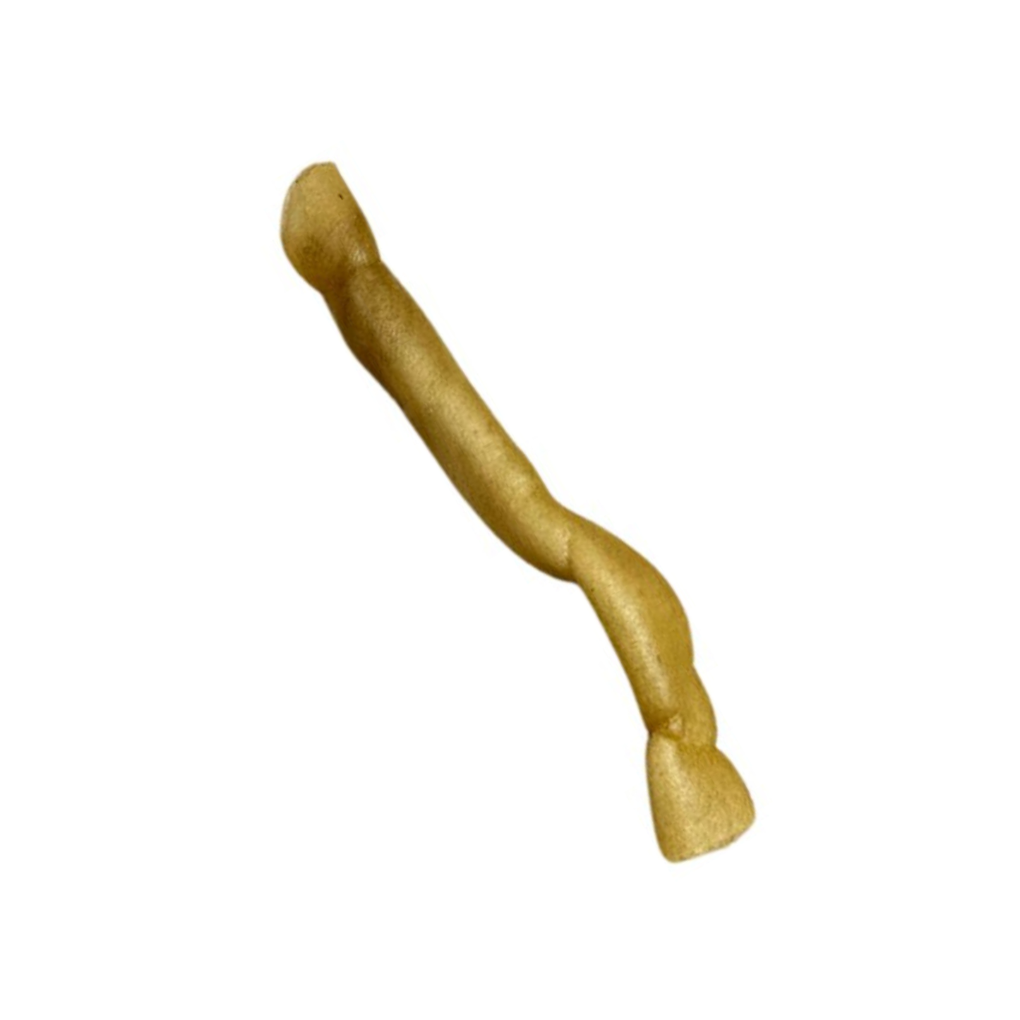 A Buffalo Collagen Roll isolated on a plain white background.
