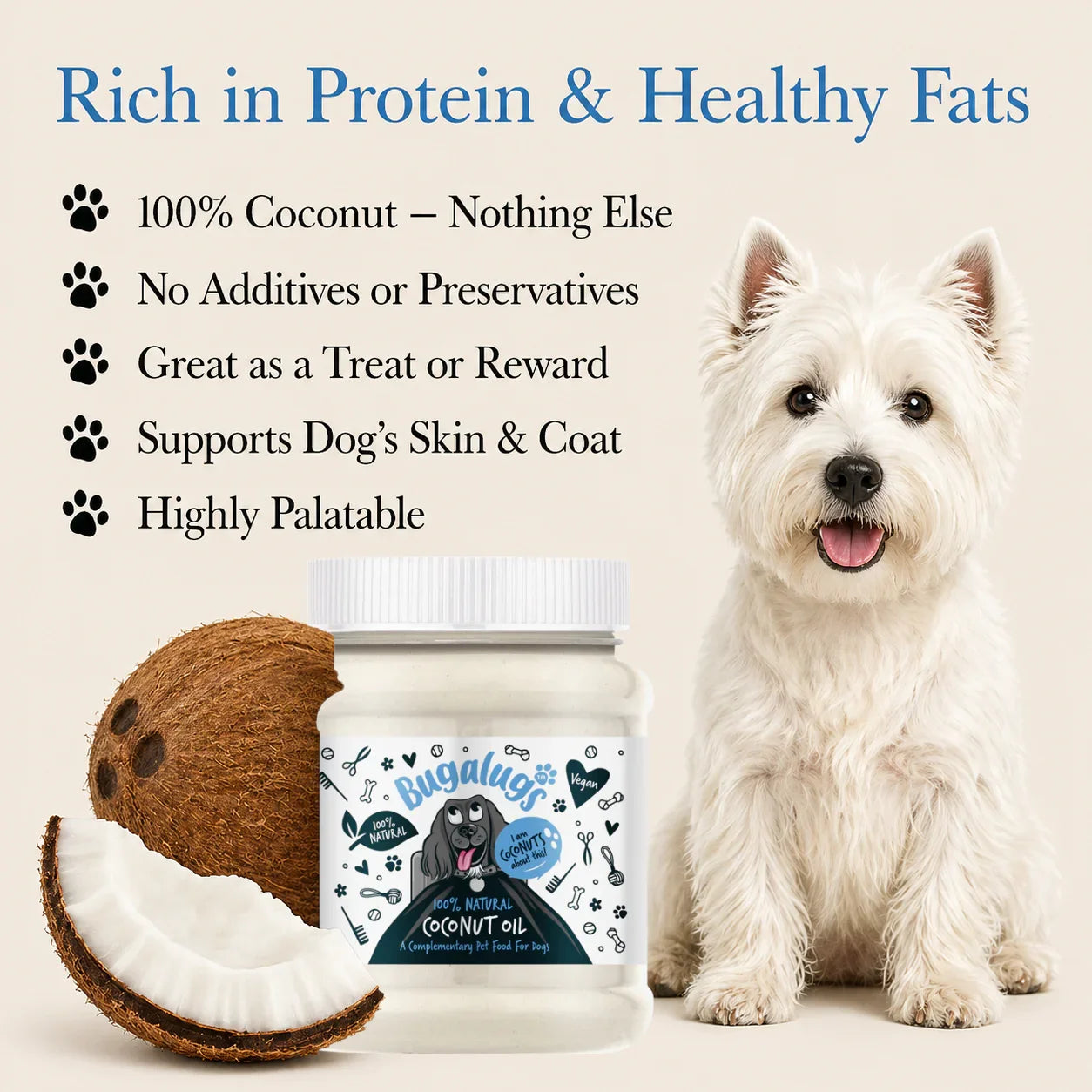 Bugalugs Coconut Oil - HOUSE OF PDB
