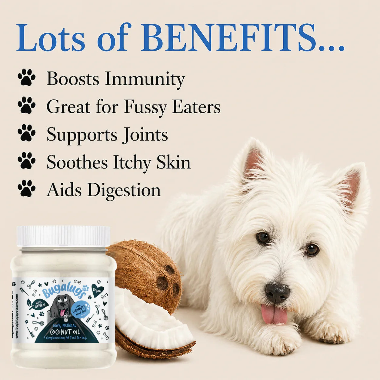 Bugalugs Coconut Oil - HOUSE OF PDB