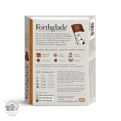 Forthglade Turkey & Sweet Potato Wet Dog Food - House Of PDB
