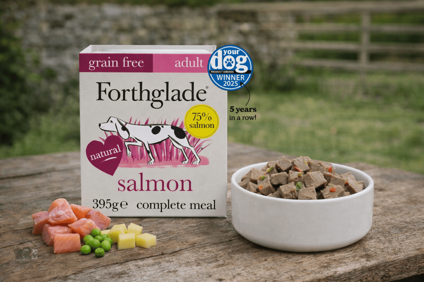 Forthglade Salmon & Potato Wet Dog Food - House Of PDB