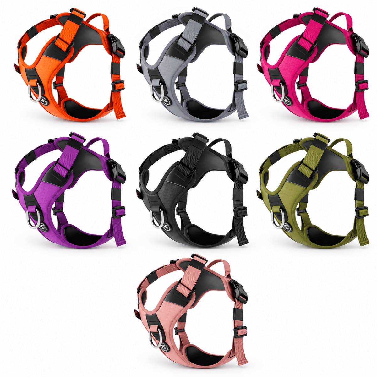 Dog Training Bundle – Anti Pull Harness, Training Lead, Recall Lead and Treat Pouch - House Of PDB