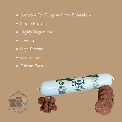 Luxury Ostrich Pâté 400g - House Of PDB