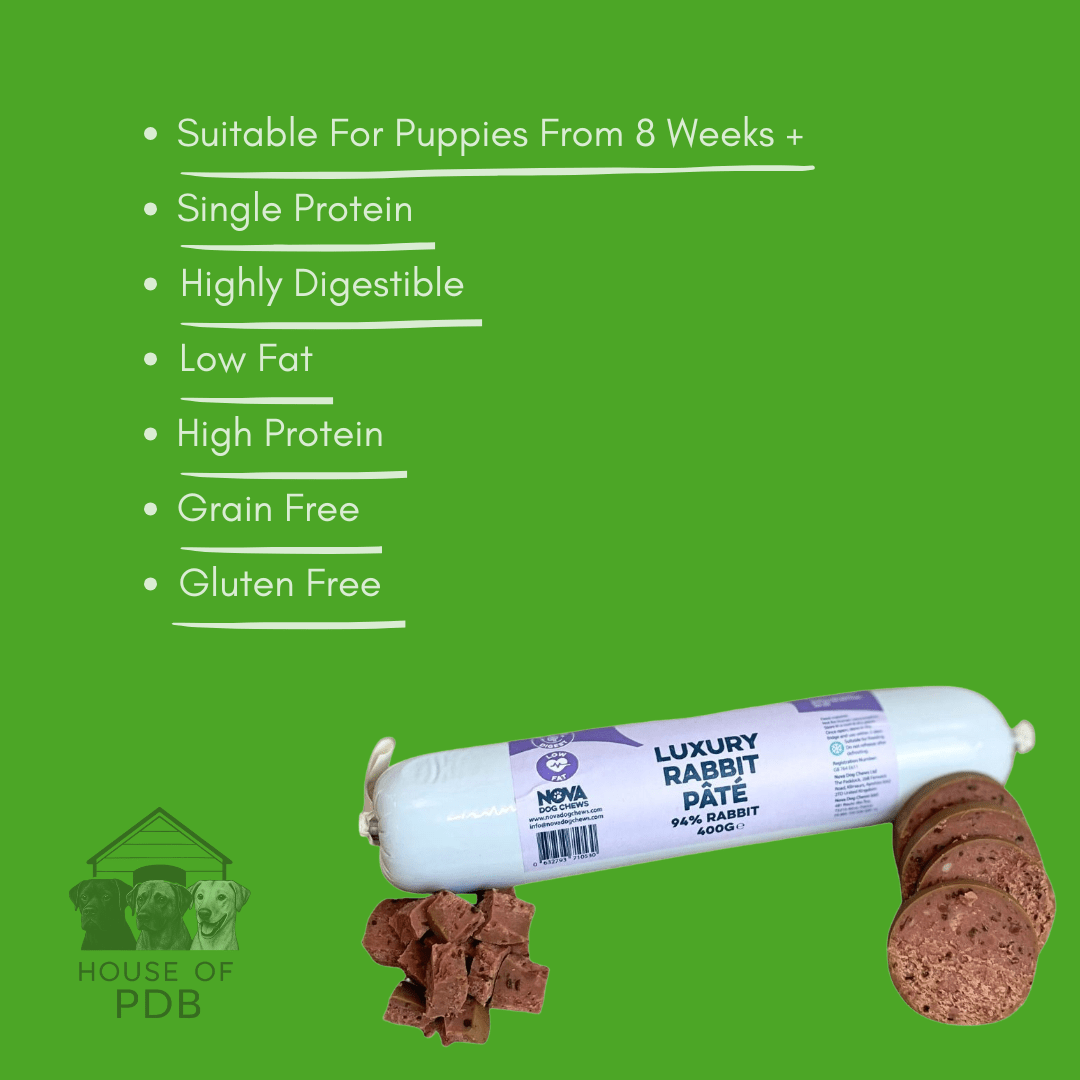 Luxury Rabbit Pâté 400g - House Of PDB