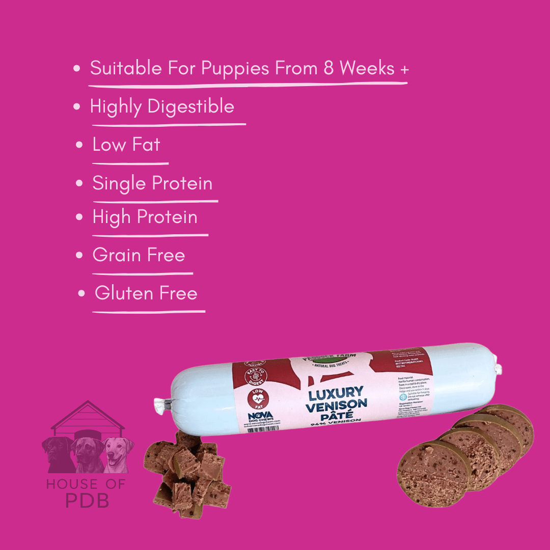 Luxury Venison Pâté 400g - House Of PDB