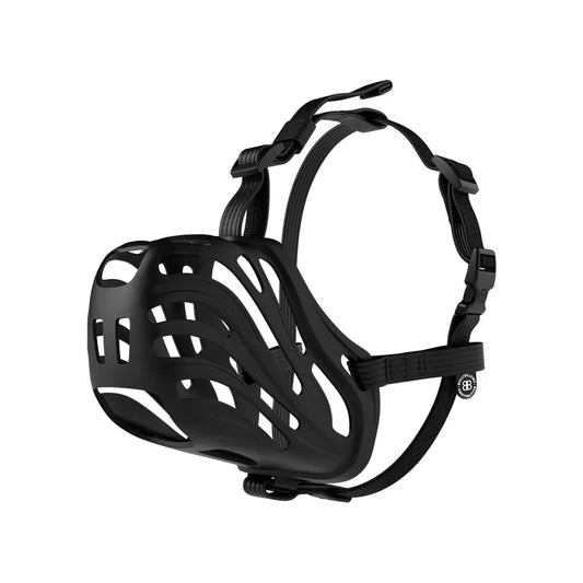 BullyBillows Original Dog Safety Muzzle – Flexible TPE Training Muzzle - House Of PDB