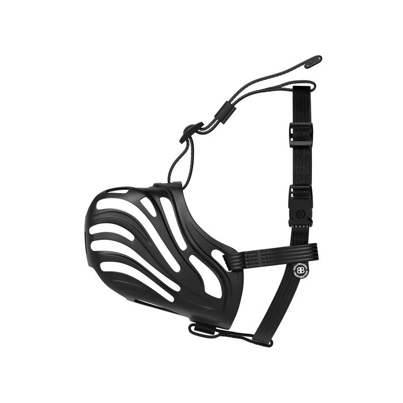 BullyBillows Original Dog Safety Muzzle – Flexible TPE Training Muzzle - House Of PDB