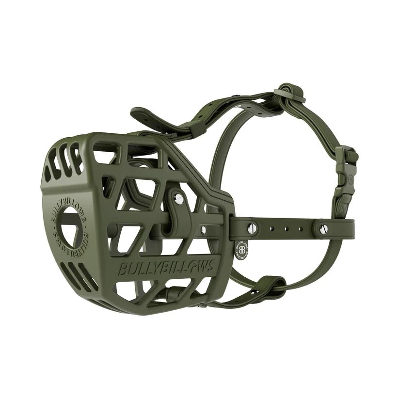 BullyBillows Premium Comfort Dog Muzzle – Padded Silicone Muzzle with Pant and Treat Room - House Of PDB