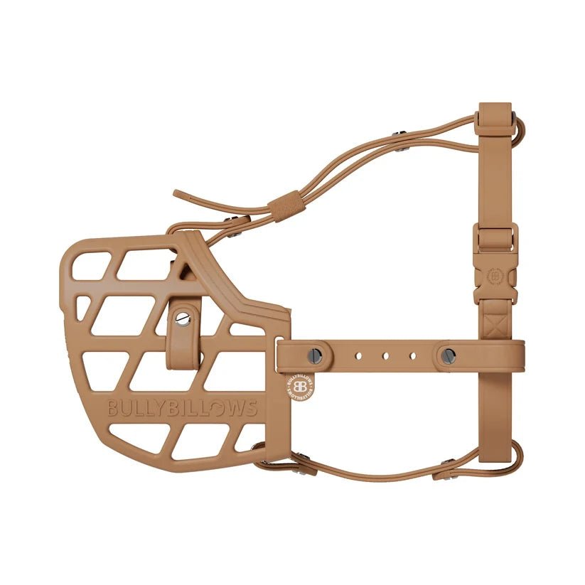 BullyBillows Premium Comfort Dog Muzzle – Padded Silicone Muzzle with Pant and Treat Room - House Of PDB