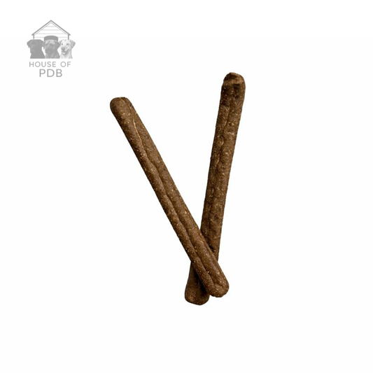 Single protein sausage dog treat
