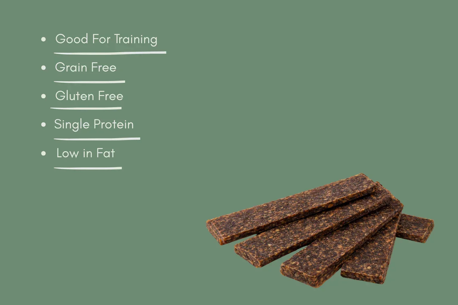 Wild boar strips dog treats, grain free, gluten free, single protein, low fat, House Of PDB